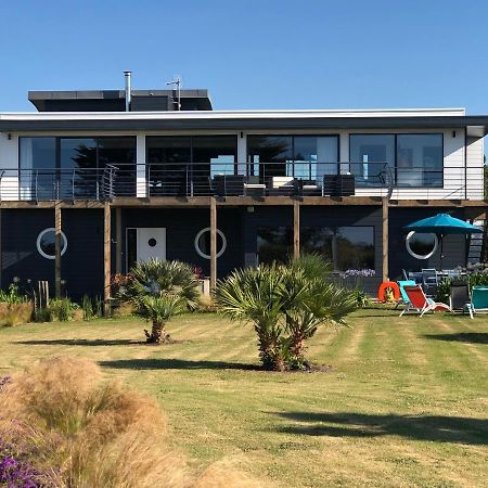 La Maison Bateau Au Bord De Mer Guissény エクステリア 写真