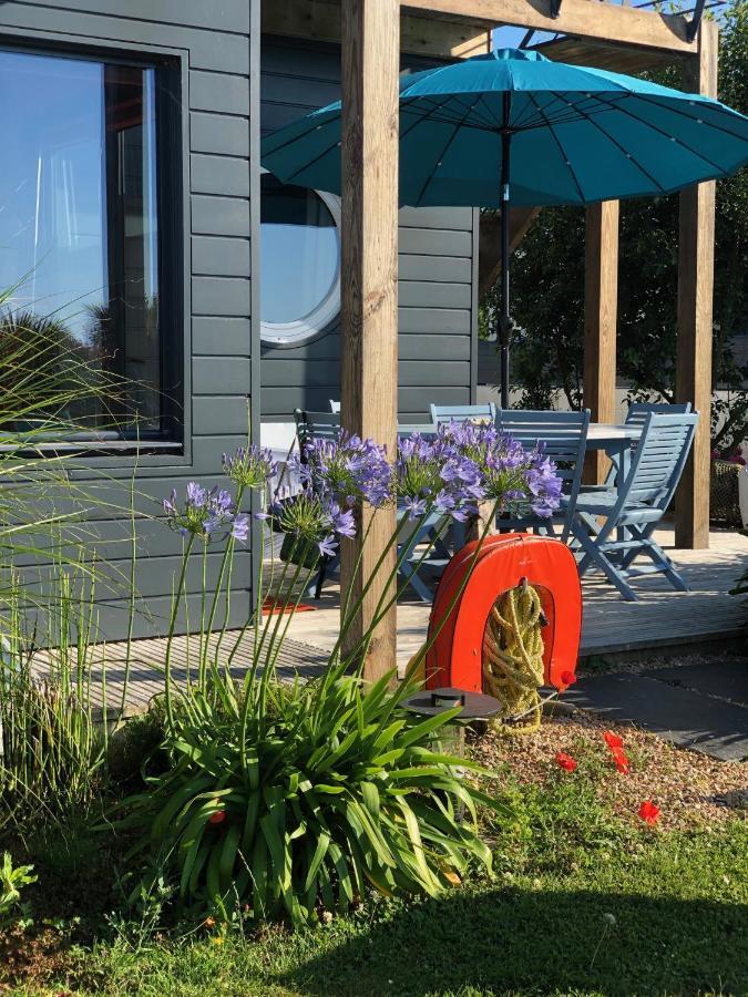 La Maison Bateau Au Bord De Mer Guissény エクステリア 写真